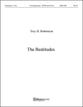 The Beatitudes SATB choral sheet music cover